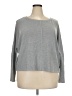 H by Bordeaux Gray Pullover Sweater Size 3X (estimated) - photo 1