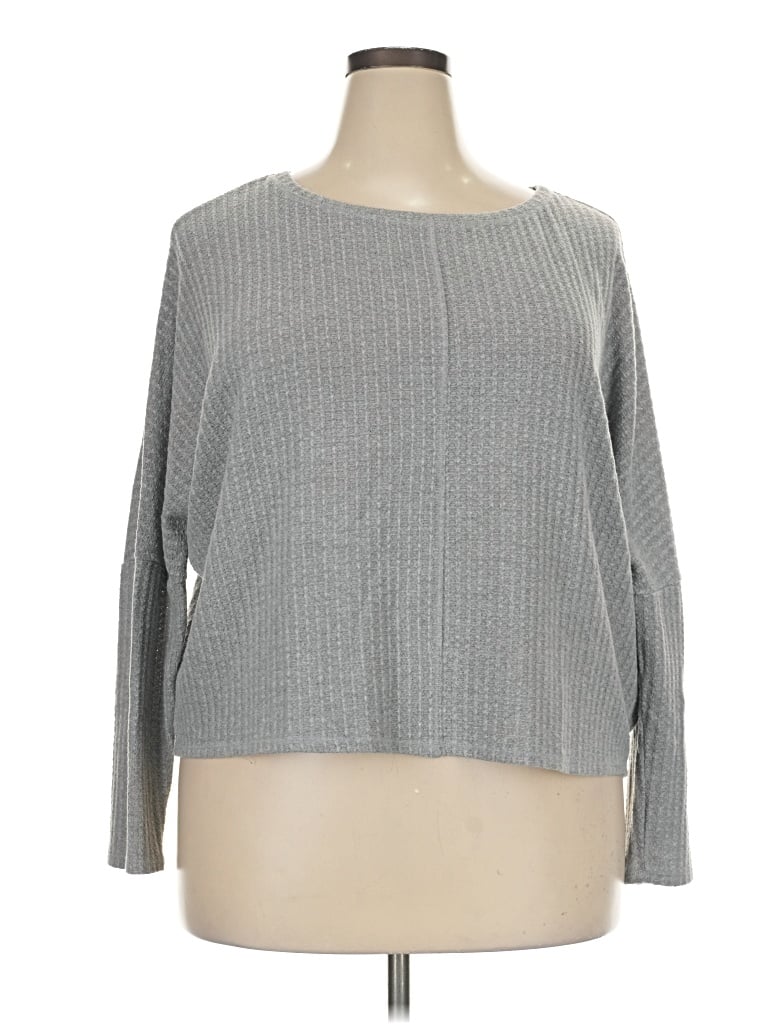 Pre-owned H By Bordeaux Pullover Sweater In Gray