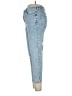 Express Hearts Blue Jeans Size L - photo 5