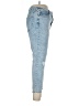 Express Hearts Blue Jeans Size L - photo 4