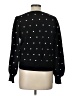 Adrianna Papell Polka Dots Black Pullover Sweater Size L - photo 2
