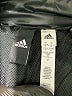 Adidas 100% Polyester Graphic Black Windbreaker Size S - photo 6