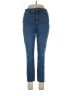 Ann Taylor Solid Blue Jeans Size 10 - photo 1