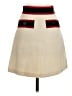 Maje Color Block Ivory Casual Skirt Size EU (FR) 36 / US 4 - photo 1