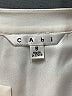 CAbi 100% Polyester Ivory Long Sleeve Blouse Size S - photo 7