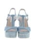Sun + Stone Blue Heels Size 7 - photo 2