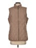 Coldwater Creek 100% Polyester Brown Vest Size S - photo 1