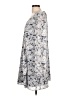 BCBGeneration 100% Polyester Print Gray Casual Dress Size L - photo 5