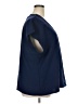 Angels 100% Polyester Blue Short Sleeve Blouse Size 3X - photo 4