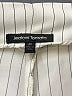 Jealous Tomato Stripes Ivory Shorts Size M - photo 3
