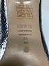 Schutz 100% Leather Metallic Silver Heels Size 8 - photo 3