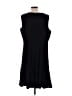 Calvin Klein Solid Black Casual Dress Size 18 - photo 2