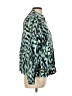 Chico's Print Teal Track Jacket Size Lg (2) - photo 4