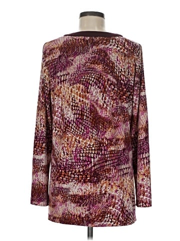 Susan Graver Long Sleeve Blouse (view 2)