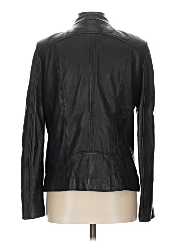 Calvin Klein Leather Jacket (view 2)