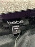 Bebe 100% Nylon Stars Black Formal Skirt Size S - photo 4