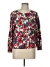 Talbots Outlet 100% Cotton Floral Red Pullover Sweater Size L (petite) - photo 1