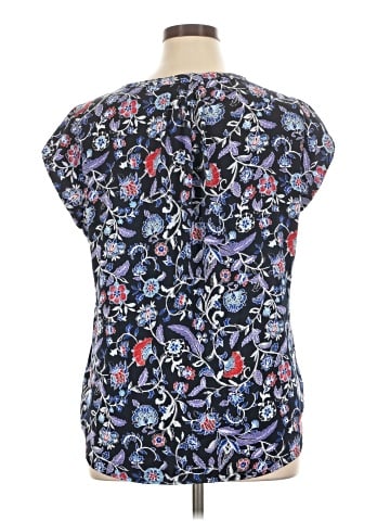 Liz Claiborne Short Sleeve Blouse (view 2)