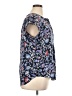Liz Claiborne 100% Polyester Blue Short Sleeve Blouse Size XL - photo 4