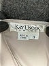 Kay Unger Solid Silver Cocktail Dress Size 8 - photo 4