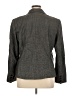 Lafayette 148 New York Marled Solid Tweed Brown Gray Blazer Size 16 - photo 2