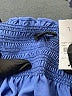 Ann Taylor 100% Polyester Blue 3/4 Sleeve Blouse Size L - photo 4