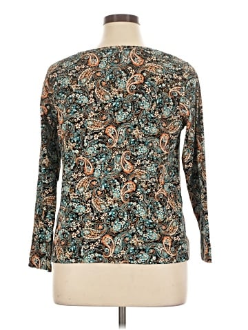 J.Jill 3/4 Sleeve T-Shirt (view 2)
