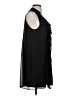BCBGMAXAZRIA 100% Polyester Black Sleeveless Blouse Size XS - photo 4