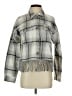 Mystree 100% Polyester Plaid Gray Jacket Size S - photo 1