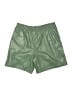 Fabletics 100% Polyurethane Solid Green Athletic Shorts Size M - photo 2