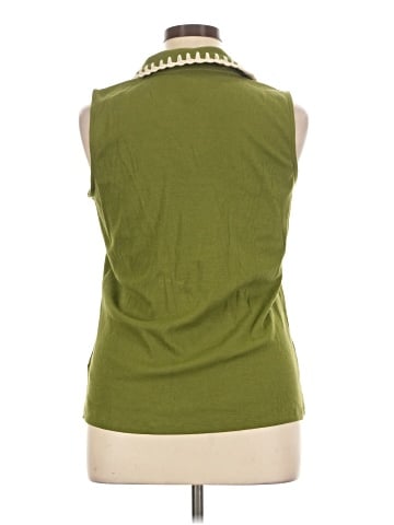 Lands' End Sleeveless Polo (view 2)