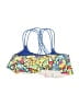Apollo Print Blue Swimsuit Top Size M - photo 2