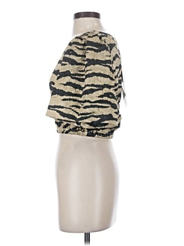 Ganni 3/4 Sleeve Top (view 1)
