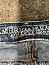 American Eagle Outfitters Solid Blue Jeans Size 16 - photo 7