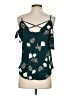 Kaileigh Teal Sleeveless Blouse Size S - photo 2