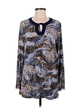 Susan Graver Long Sleeve Blouse