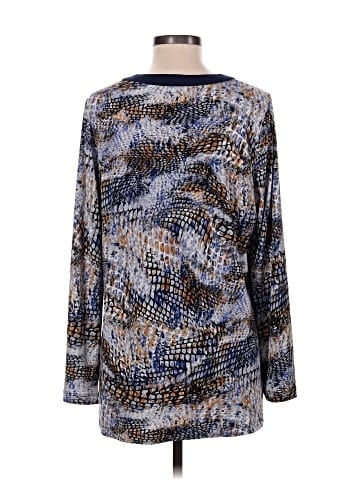 Susan Graver Long Sleeve Blouse (view 2)