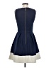 Closet Color Block Blue Cocktail Dress Size 4 - photo 2