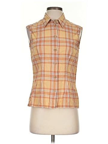 The J. Peterman Co. Sleeveless Button-Down Shirt (view 1)