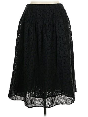 Madewell Eyelet Pull-On Midi Skirt (view 1)