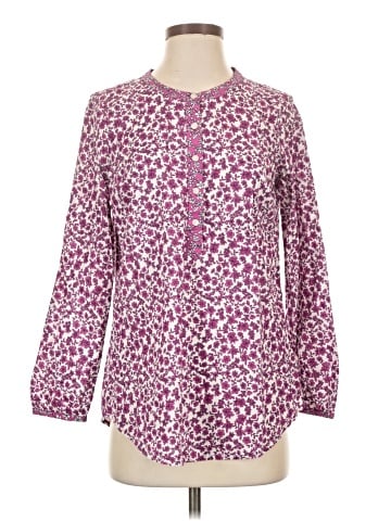 J.Crew Factory Store Long Sleeve Blouse (view 1)