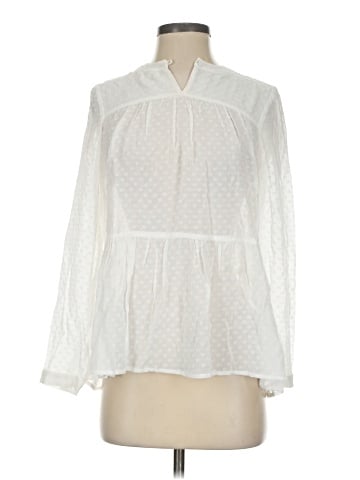 Club Monaco Long Sleeve Blouse (view 1)