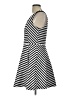 Express Stripes Black Casual Dress Size L - photo 5