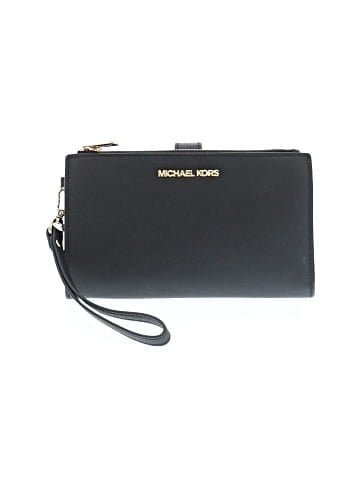 MICHAEL Michael Kors Leather Wristlet (view 1)