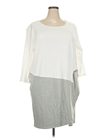 Joan Vass 3/4 Sleeve T-Shirt (view 1)