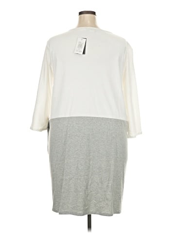 Joan Vass 3/4 Sleeve T-Shirt (view 2)