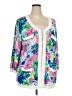 Michael Simon 100% Rayon White Cardigan Size 3X - photo 1