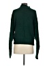 Double Zero 100% Acrylic Green Turtleneck Sweater Size S - photo 2