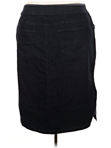 Jessica London Denim Skirt (view 2)