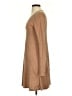 BCBGMAXAZRIA Solid Brown Casual Dress Size S - photo 5